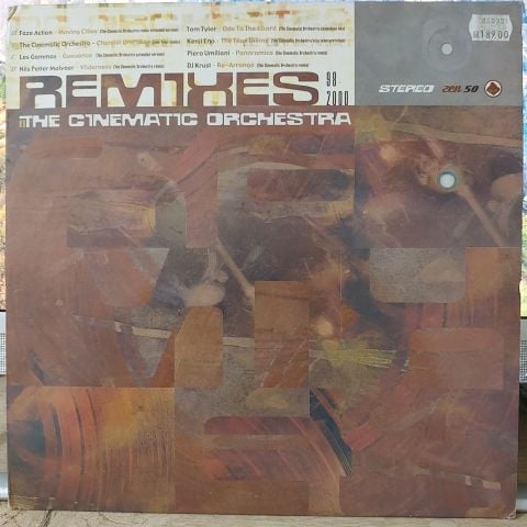 The Cinematic Orchestra – Remixes 98 - 2000 LP PLAK