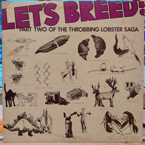 Various – Let's Breed - Part Two Of The Throbbing Lobster Saga LP PLAK