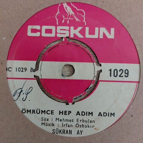 Şükran Ay – ÖMRÜMCE HEP ADIM ADIM 45LİK PLAK