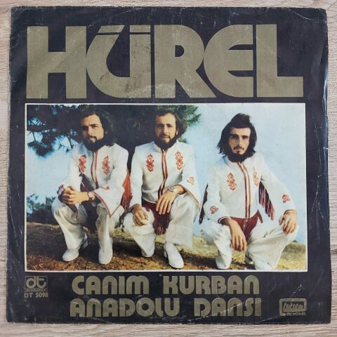 ÜÇ HÜREL - CANIM KURBAN 45LİK PLAK