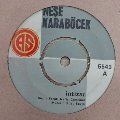 NEŞE KARABÖCEK - İNTİZAR 45LİK PLAK
