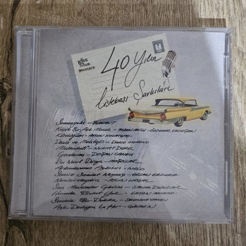 Various – 40 Yılın Listebaşı Şarkıları CD