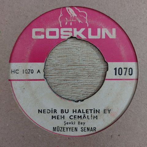 MÜZEYYEN SENAR - AÇMAM AÇAMAM 45LİK PLAK