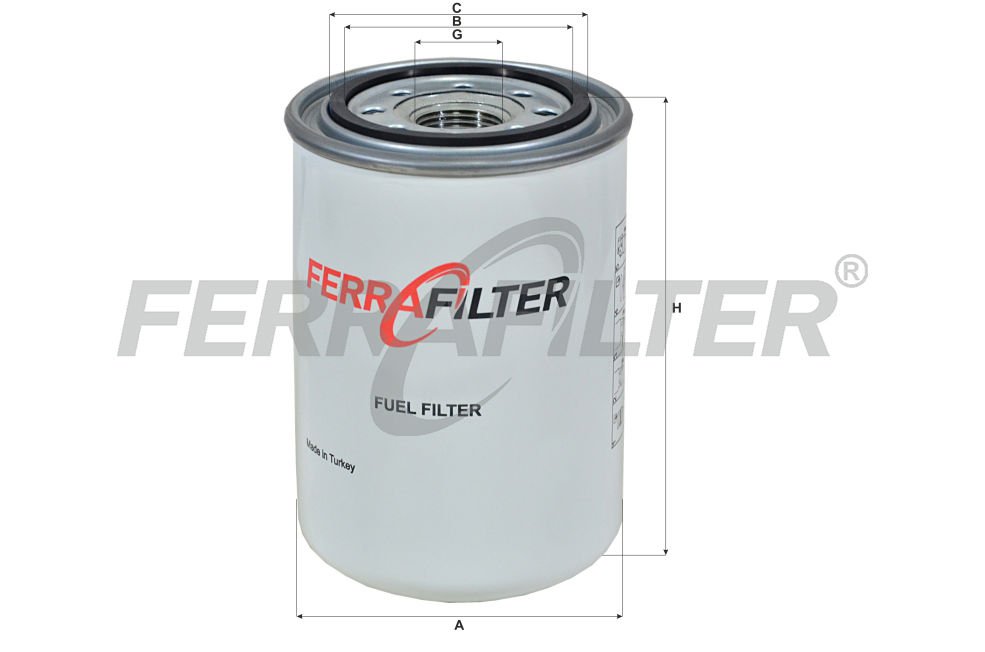 FSF914/30C MTU 2000 / 4000 Serie Spin-on Yakıt Filtresi