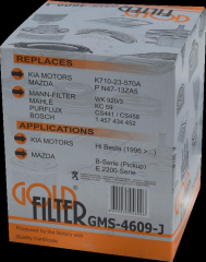 Kia Besta (1993 >…) - K-Serie (1999 >…) - Ceres (1992 >…) Yakıt Filtresi (ZP 59F, ZP 3008 F)