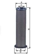 Case (CNH Global) 4000-5000 Serie, Fiat-Allis/Hıtachı FD-FE-FL-FR-F Serie, John Deere 1000-2000-800-900 Serie,Same Condor-Delfino-Falcon Serie Hava Filtre