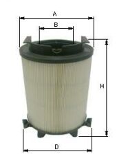 VW Caddy III 1.6, 2.0 SDI (04-), Golf V, Jetta II (05-), Skoda OctavIa II 1,6, 2,0 SDI (04-) Hava Filtre