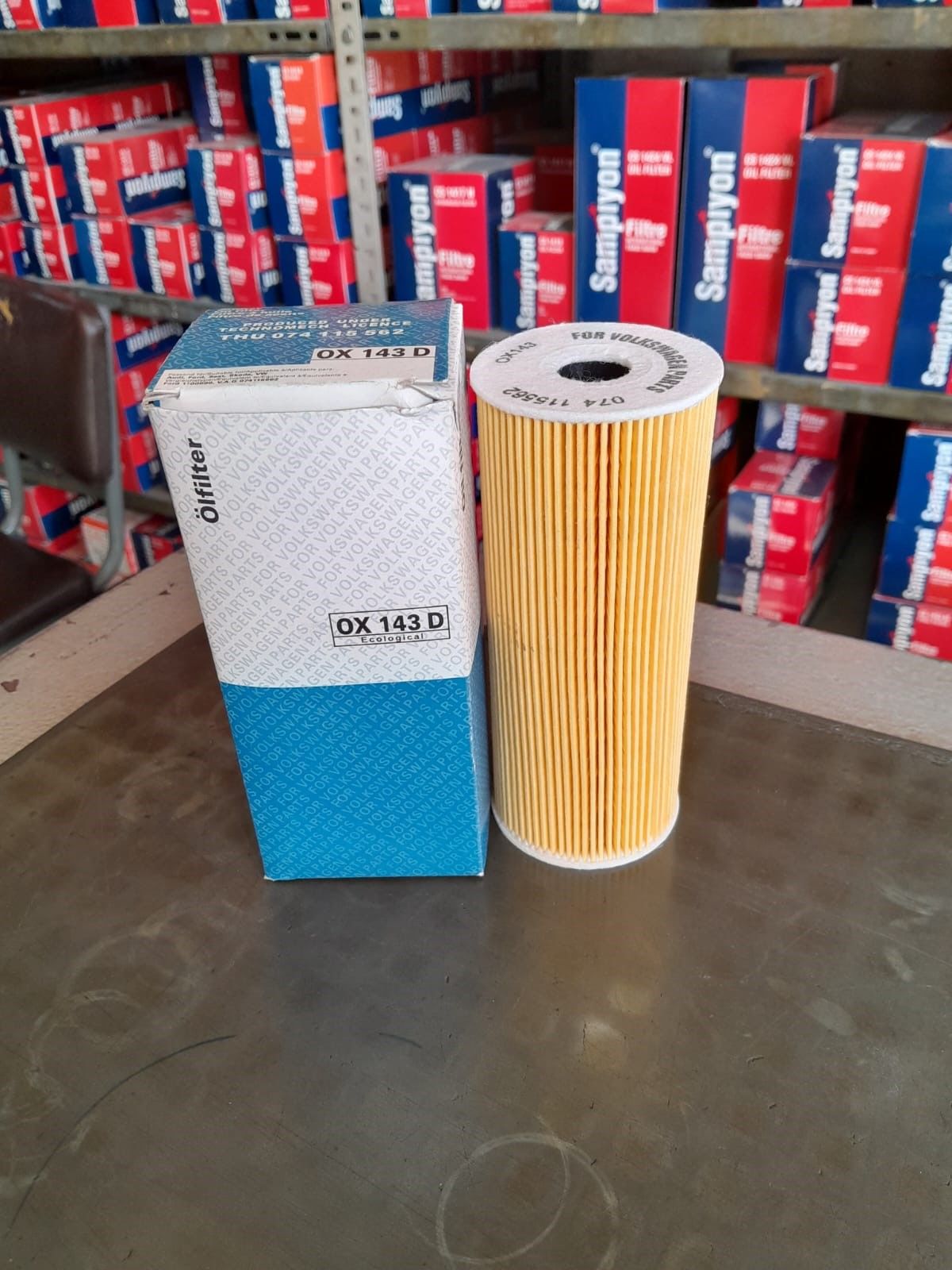 OX 143 D VW YAĞ FİLTRE
