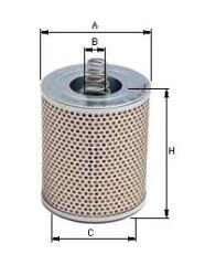 Mercedes Benz (DC) NG Serie (380.002.-395.452/615.026-648.473) 73-94, SK Serie (621.005-625.932/655.005-659.344) 87-06 YAĞ FİLTRESİ