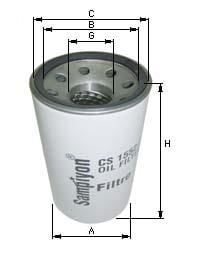 CS 1552 M2 - 10 Micron Mepsan Akaryakıt Yakıt Filtre