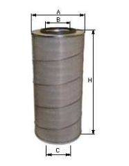 Case Constructıon CX Serie, Hitachi EX-ZX Serie, John Deere 300-800-8000-900-9000 Serie Hava Filtre (Dış Filtre)