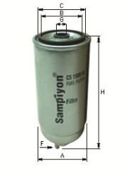 Audi A4  (8D,B5) 1.9 TDI 99-2001, Skoda Superb I 1.9 TDI 2001-2008, Passat (3B2,3B5) 1.9 TDI 98-2000, Passat (3B3,3B6) 1.9 TDI 2000-2005 Yakıt Filtresi