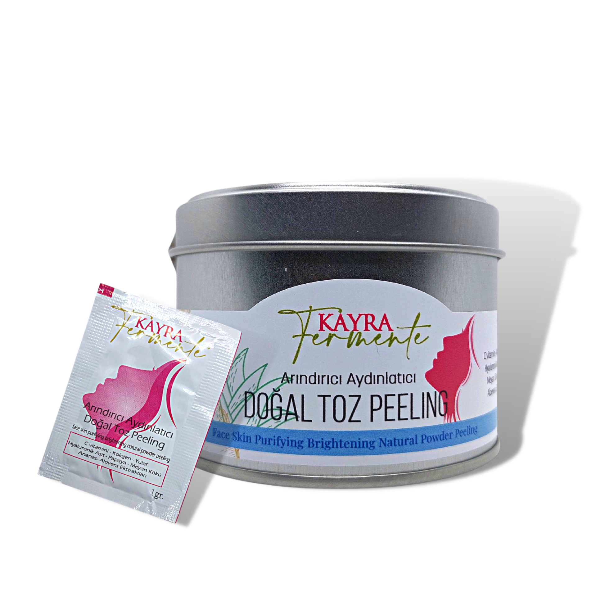 Arındıcı Aydınlatıcı Doğal Toz Peeling  (20  Saşe)