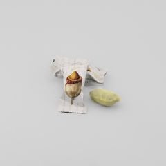 Huries Çik. Kaplı Bademli Hurma (Beyaz) 500 gr