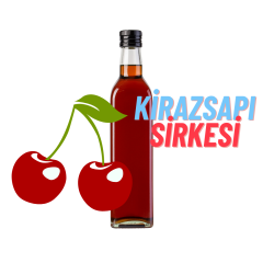 Kiraz Sapı Sirkesi 500 ml