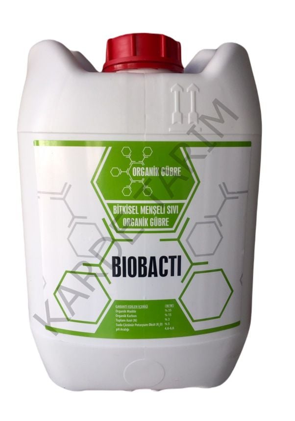 BİOBACTİ Bitkisel Menşeli Sıvı Organik Gübre 20 Lt