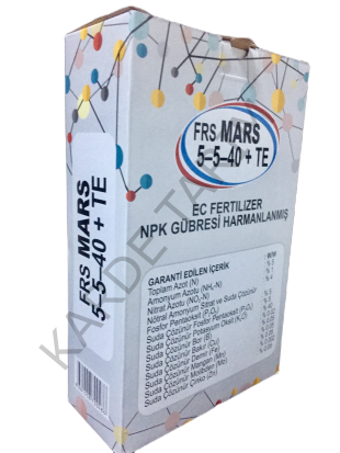 Frs Mars 5.5.40 Harmanlanmış Npk Gübresi 1 Kg Meyve Sebze Çiçek Ve Orkide Besini