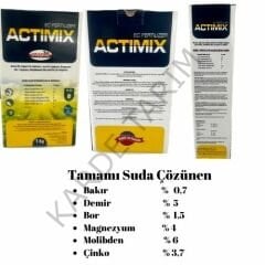 Usagro ACTIMIX Micro Bitki Besin Karışım Gübresi  1kg