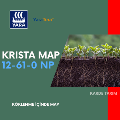 Yara Tera MAP NP Damlama/Yaorak Gübresi 25 Kg