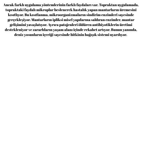 ANDERİS Sıvı Deniz Yosunu Gübresi 5 Lt