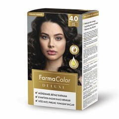 Farmacolor Deluxe Saç Boyası Kahve 4.0