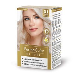 Farmacolor Deluxe Saç Boyası Platin Sarı 0.1