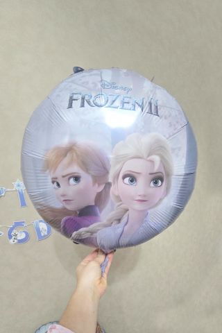 Frozen Elsa Karlar Ülkesi Tema Folyo Balon Seti 5li Set Frozen Elsa Temalı Balonlar