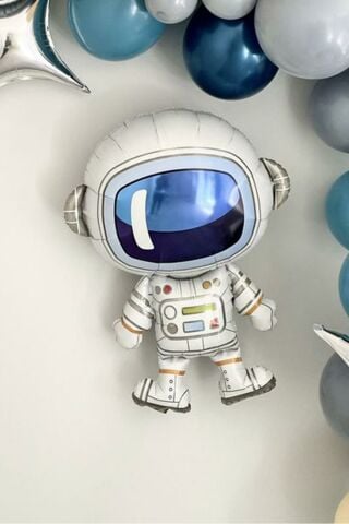 Astronot Konsept Doğum Günü Balonu Büyük Astronot Balon