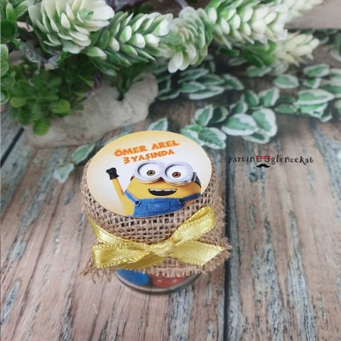 Minions Konsept Kavanoz Hediyelik