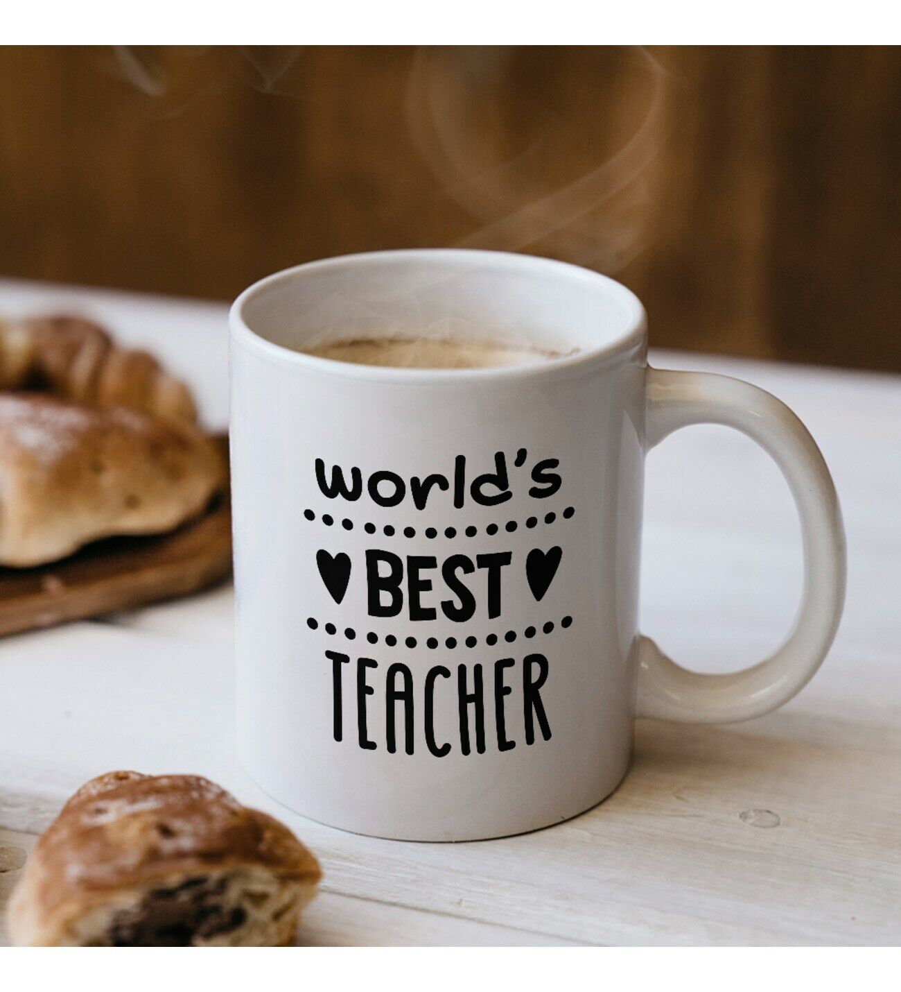 The Best Teacher Ever Öğretmenler Günü Hediye Kupa Bardak