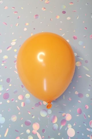 Turuncu Balon 10 Adet - 12 inc 30 cm Parti Balonu
