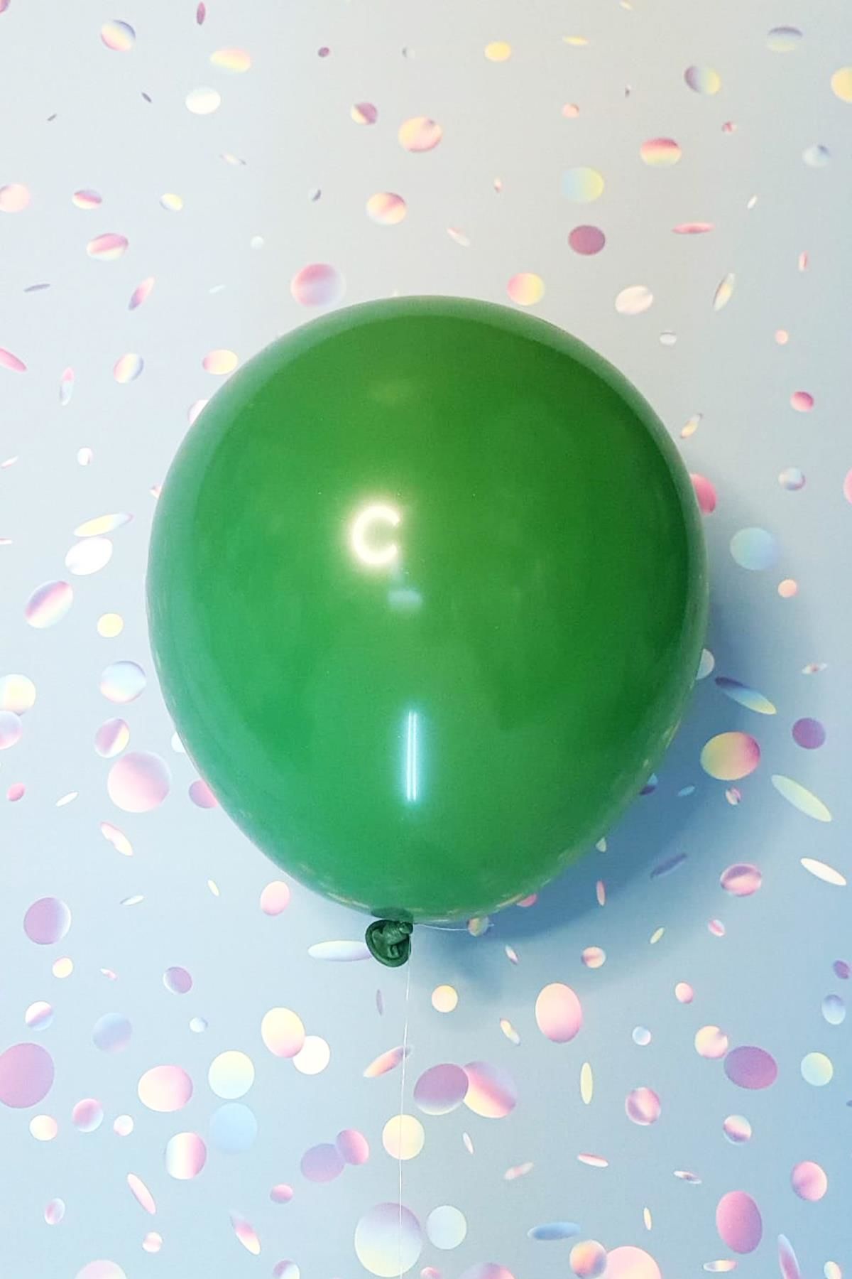 Yeşil Balon 10 Adet - 12 inc 30 cm Parti Balonu