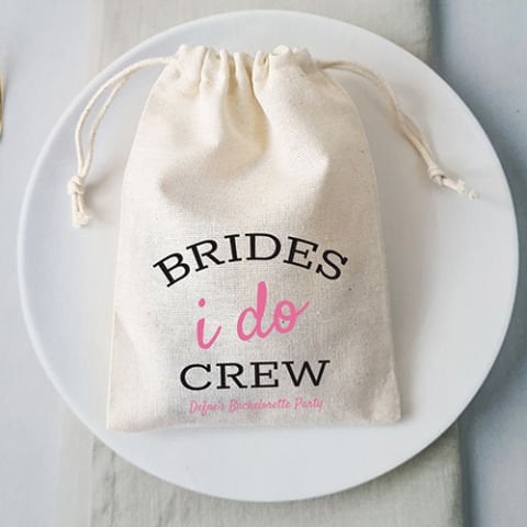 Brides I Do Crew Hediye Kesesi
