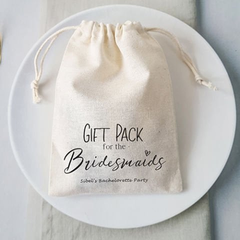 Gift Pack For The Bridesmaid Hediye Kesesi