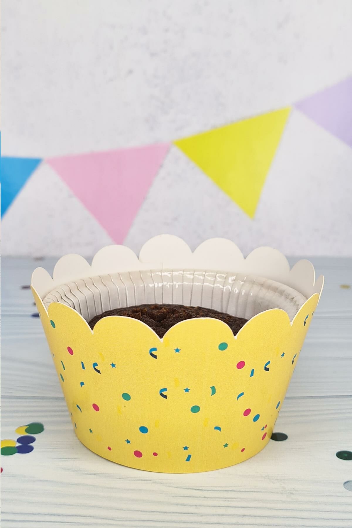 Minions Konsepti Cupcake Sargısı 10'lu