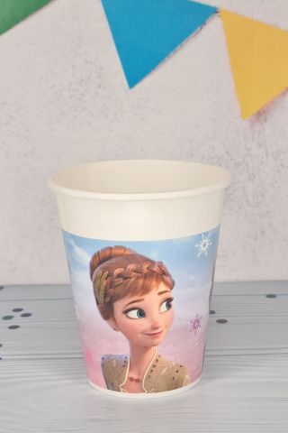 Frozen Elsa Karton Bardak 8li