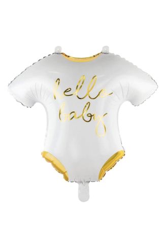 Hello Baby Yazılı Zıbın Folyo Balon Baby Shower Doğum Balonları 62cm