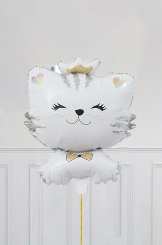 Sevimli Kedi Folyo Balon 71cm