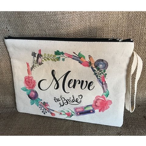 Kişiye Özel Baskılı Clutch Çanta