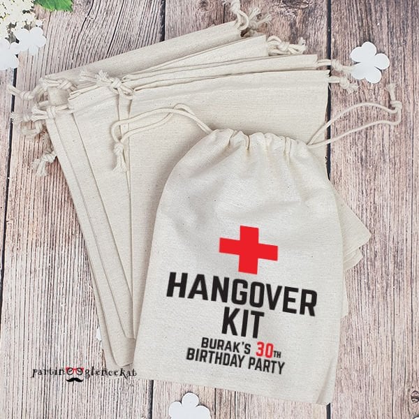 Doğum Günü Hangover Kit Kesesi