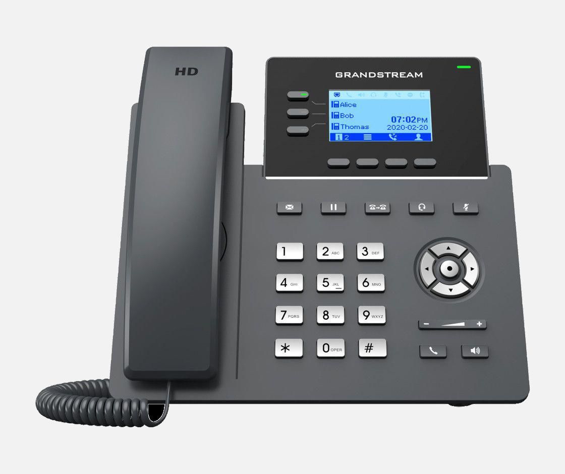 Grandstream GRP2603P Poe Destekli  Ip Telefon