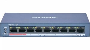 Hikvision DS-3E0109P-E/M(B) 8 Port Poe (60w) 10/100 Fast Ethernet Switch