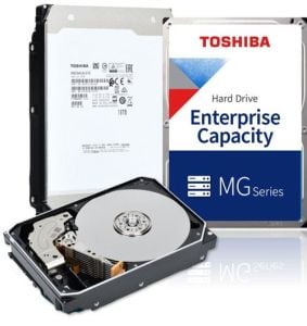 Toshiba 3.5'' 8 TB MG08ADA800E SATA 3.0 7200 RPM Güvenlik Harddiski