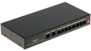 Dahua PFS3010-8ET-65 8 port Poe Yönetilemez Switch