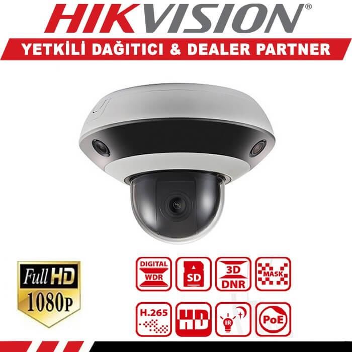 Hikvision DS-2PT3326IZ-DE3 2.8-12 /2 Mm Panovu Mini Ptz Ip Kamera