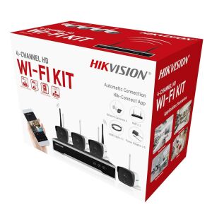 Hikvision NK42W0H-1T(WD)(D) 2mp H.265 Bullet Wifi Kamera Seti