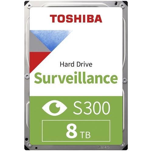 Toshiba S300 8 Tb 3.5 Inç  7200rpm 256mb Sata3 180tb/Y 7/24 HDWT380UZSVA Güvenlik Harddiski