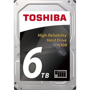 Toshiba N300 HdWN160UZSVA 3.5'' 6 Tb 7200 Rpm Sata 3 Nas Harddiski