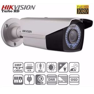 Hikvision DS-2CE16D0T-VFIR3F TVI 2.8-12mm Varifocal Ir Bullet Kamera
