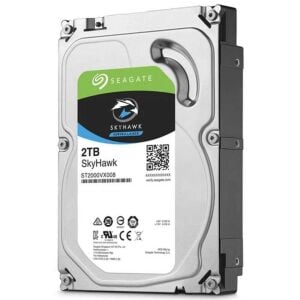 Seagate Skyhawk ST2000VX008 2 Tb 5900rpm Sata3 64mb 180mb/S 180tb/Y 7/24 Güvenlik Harddiski